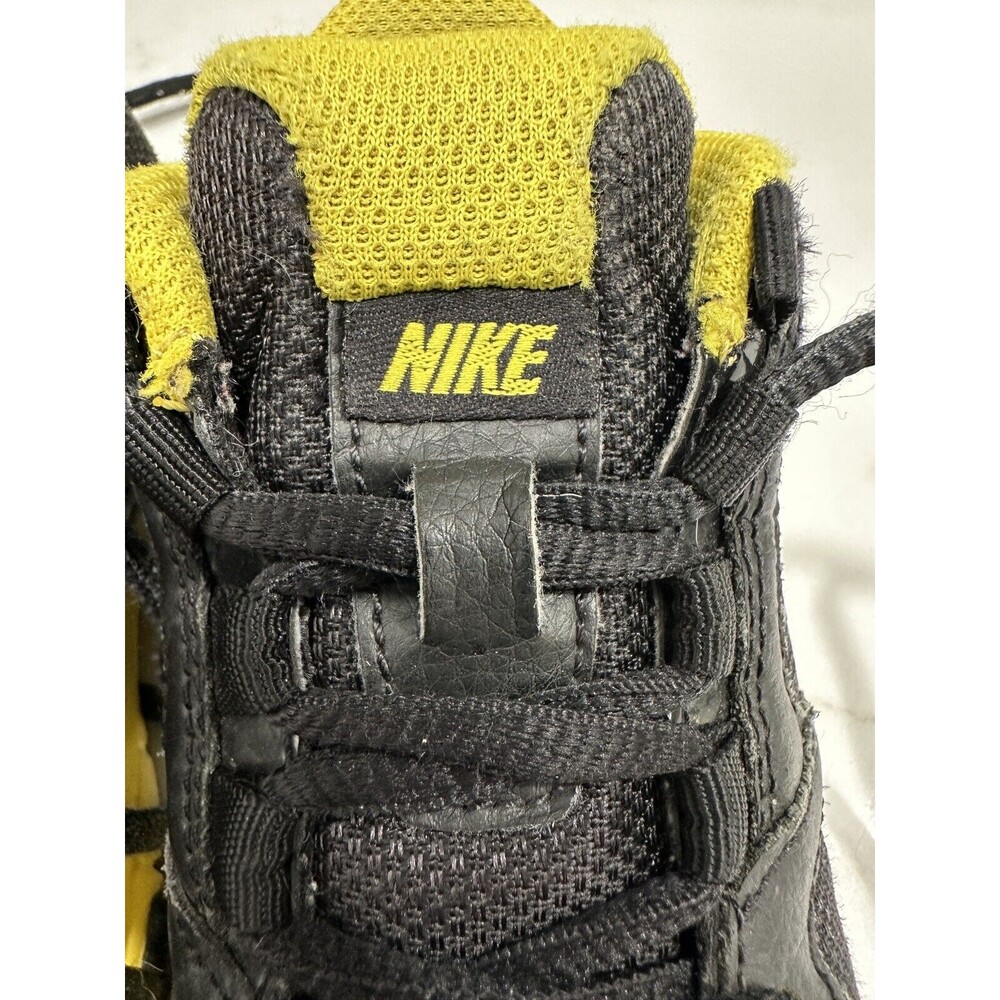NIKE Kids ENDURANCE TRAINER Lace Sneakers Tennis Shoes Black Yellow Size 11.5 - Picture 5 of 7